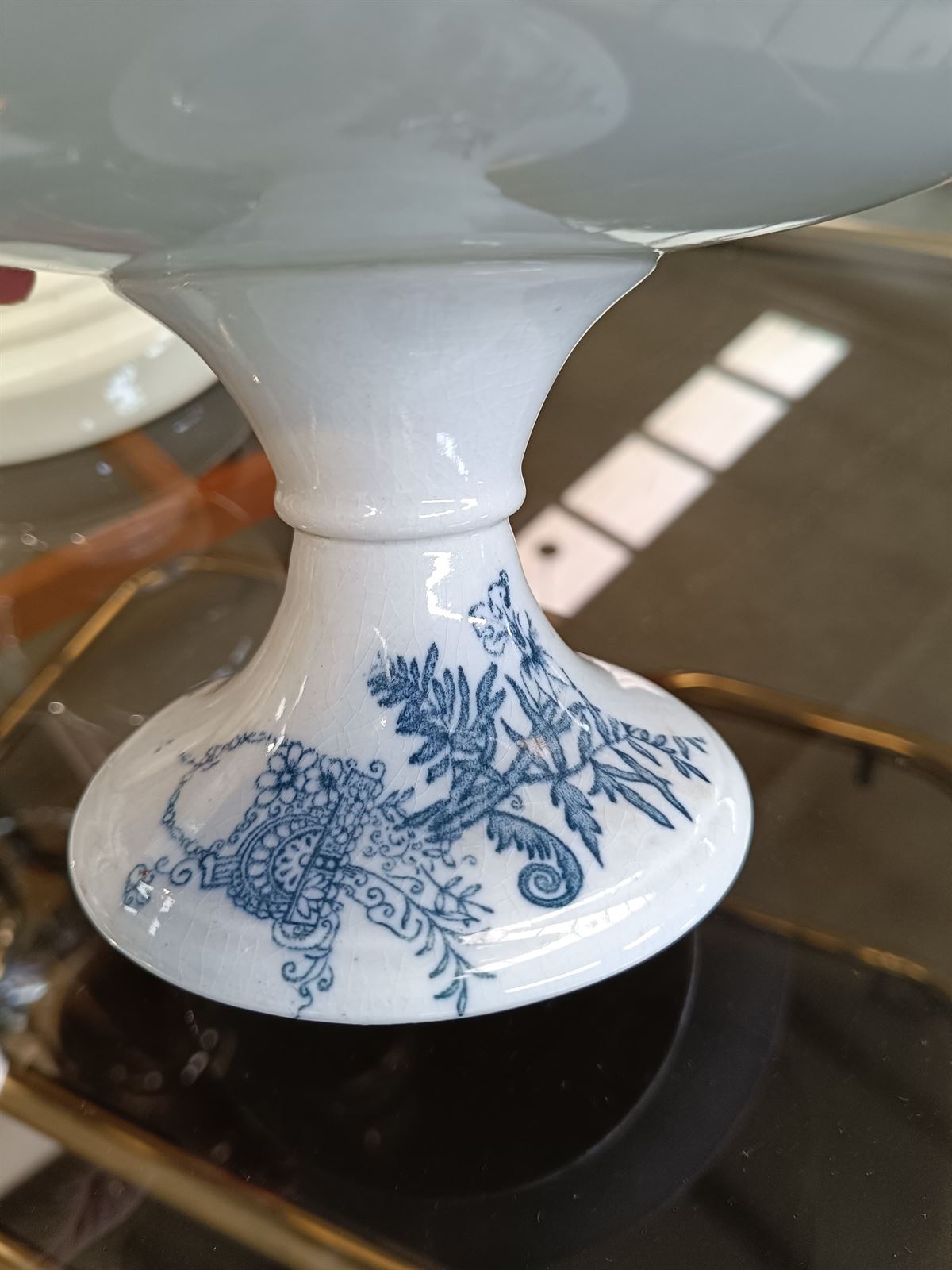 Compotier antiguo de porcelana - Imagen 7