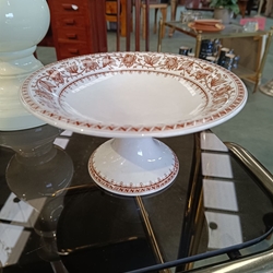 Compotier Sarreguemines de porcelana - Imagen 1