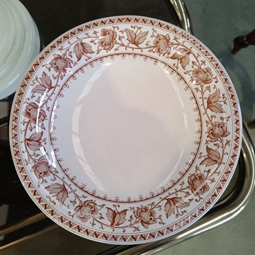 Compotier Sarreguemines de porcelana - Imagen 2