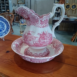 Conjunto Jofaina y Aguamanil La Cartuja Pickman - Imagen 1