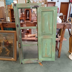 Contraventana vintage de madera - Imagen 1