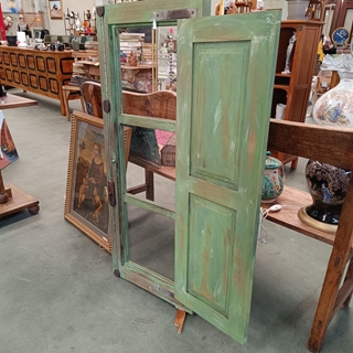 Contraventana vintage de madera - Imagen 2