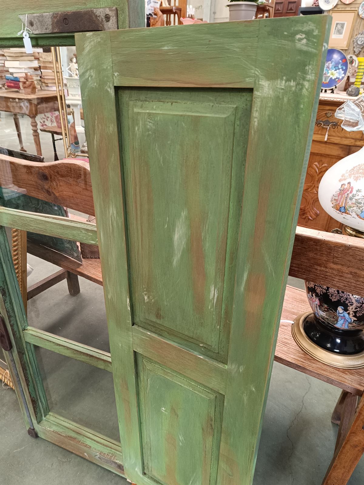 Contraventana vintage de madera - Imagen 3