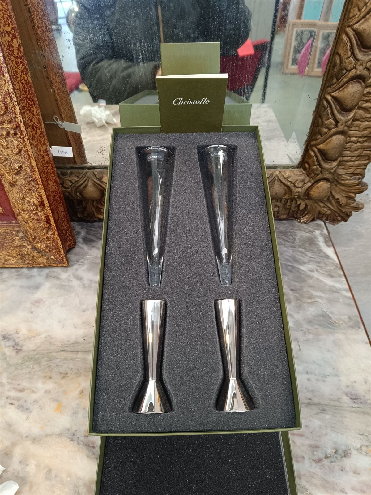 Copas de champán Christofle - Imagen 1