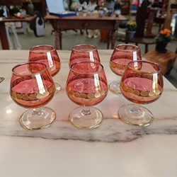 Copas de coñac rosas Finelsa - Imagen 1