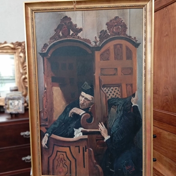 Cuadro al óleo Isolina - Imagen 1