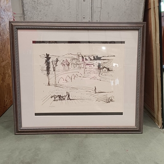 Cuadro lámina Salvador Dalí Castelló D'Empuries - Imagen 1