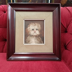 Cuadro óleo sobre tabla años 70 - Imagen 1