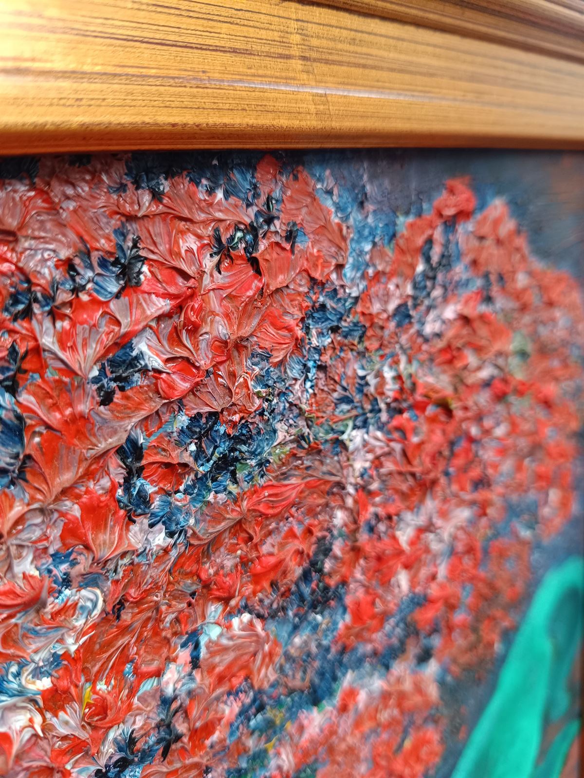 Cuadro pintura acuarela de flores - Imagen 4