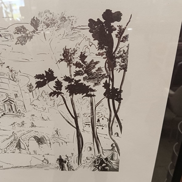 Cuadro reproducción Salvador Dalí Paisaje - Imagen 2