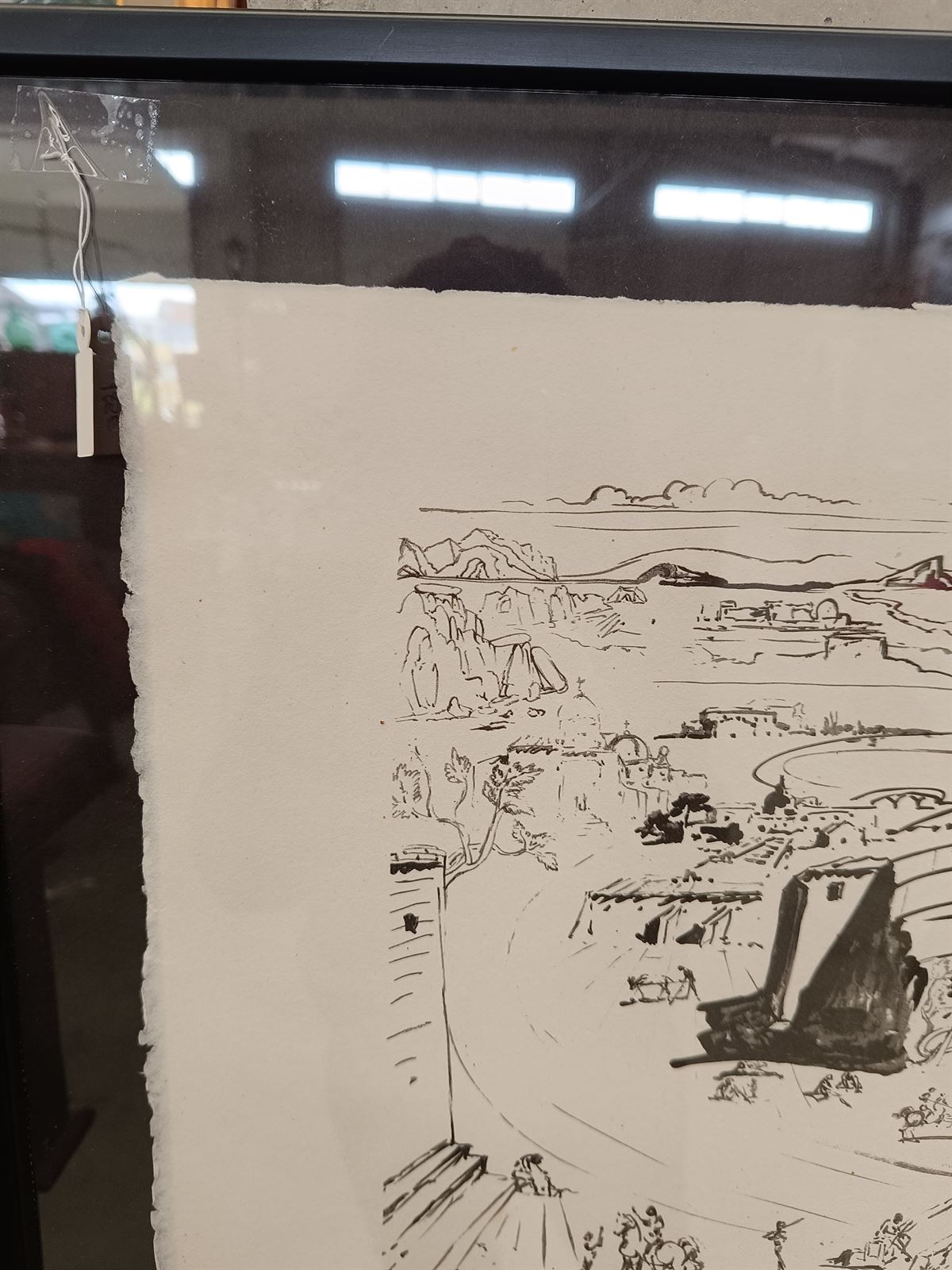 Cuadro reproducción Salvador Dalí Paisaje - Imagen 4