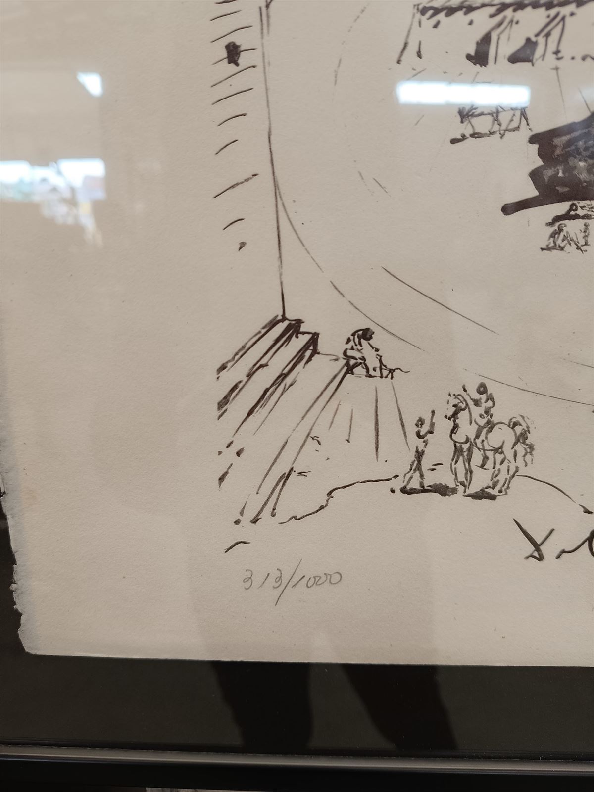 Cuadro reproducción Salvador Dalí Paisaje - Imagen 5