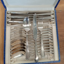 Cubertería Dalia de alpaca - Imagen 1