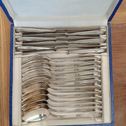 Cubertería Dalia de alpaca - Imagen 2