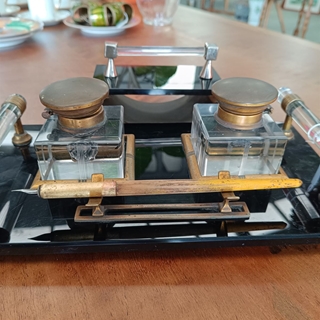 Escribanía Art Deco de escritorio - Imagen 2