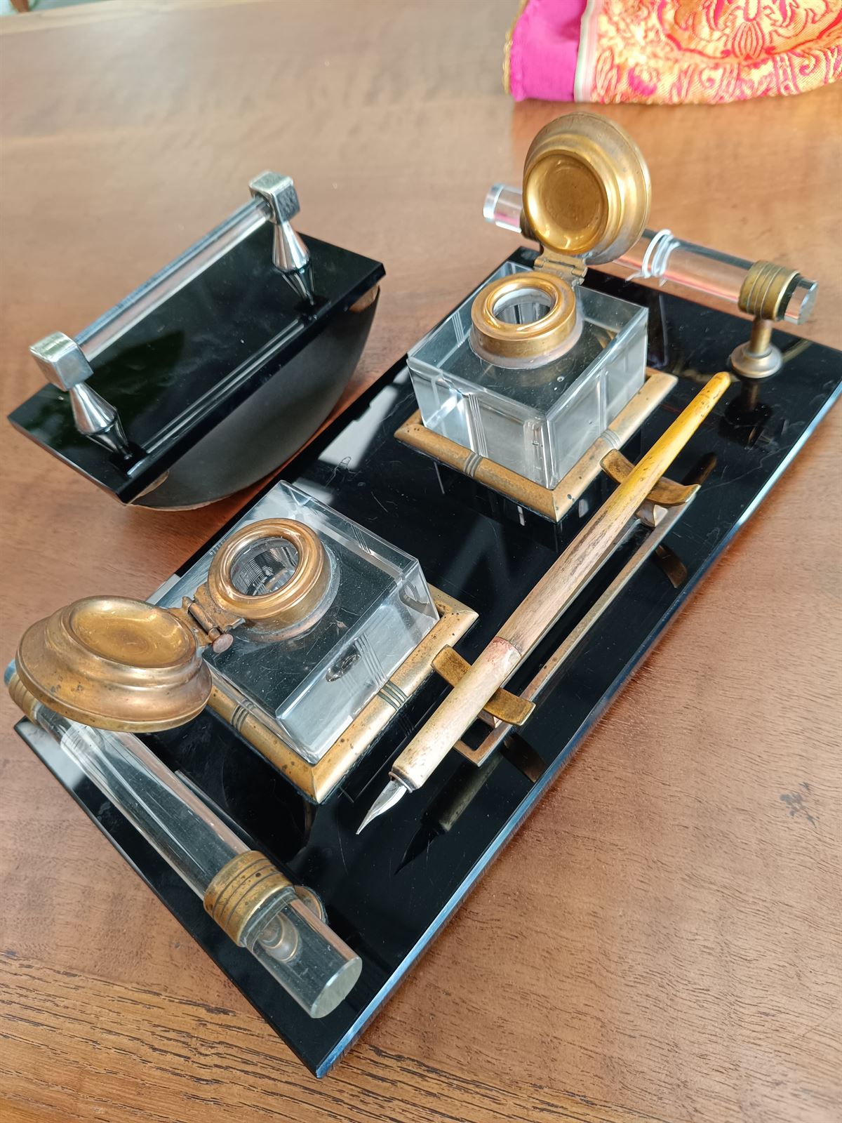 Escribanía Art Deco de escritorio - Imagen 4