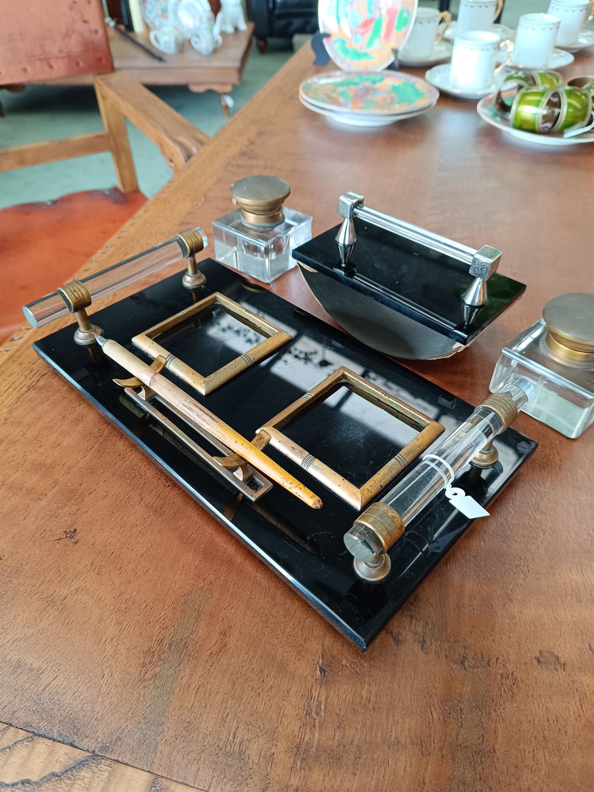 Escribanía Art Deco de escritorio - Imagen 6