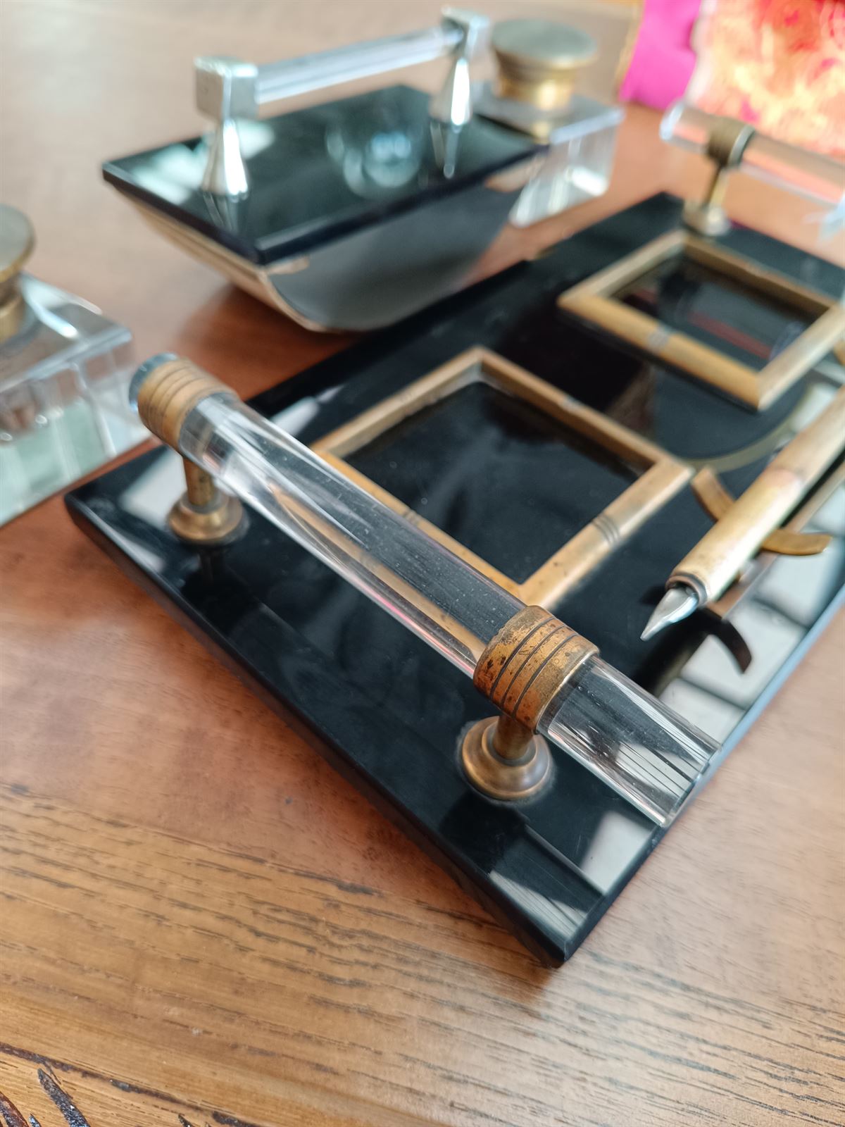 Escribanía Art Deco de escritorio - Imagen 7