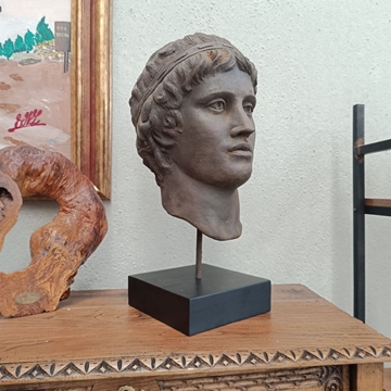 Escultura busto de varón griego - Imagen 1