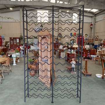 Estantería botellero de hierro - Imagen 2