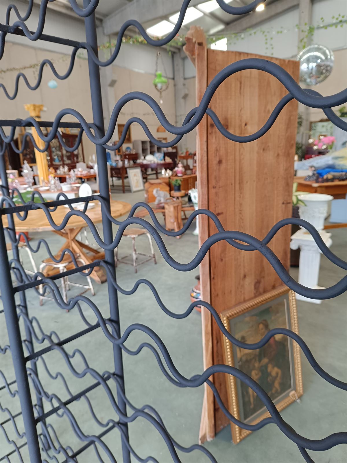 Estantería botellero de hierro - Imagen 4