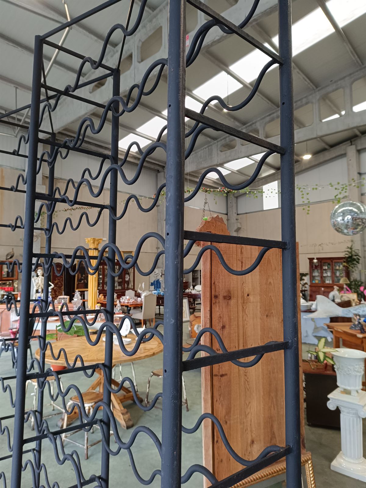 Estantería botellero de hierro - Imagen 5