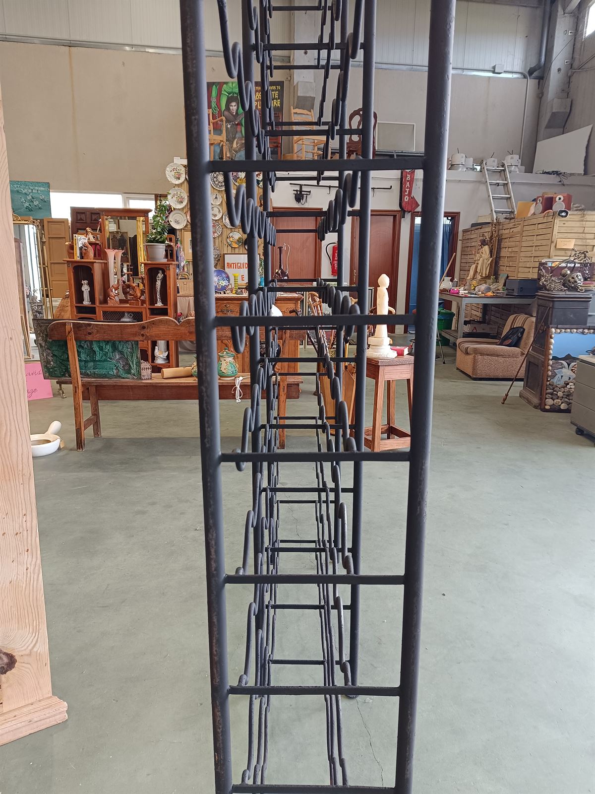 Estantería botellero de hierro - Imagen 6