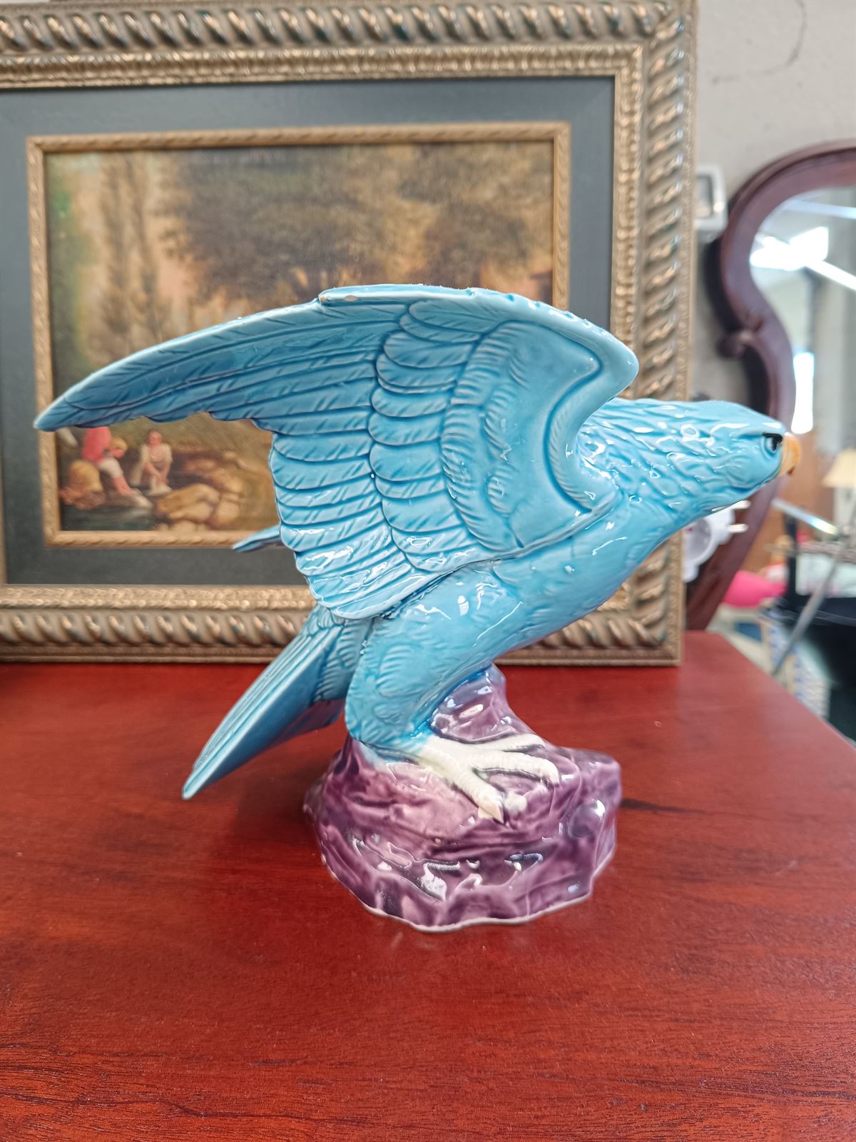 Figura águila cerámica Manises - Imagen 6