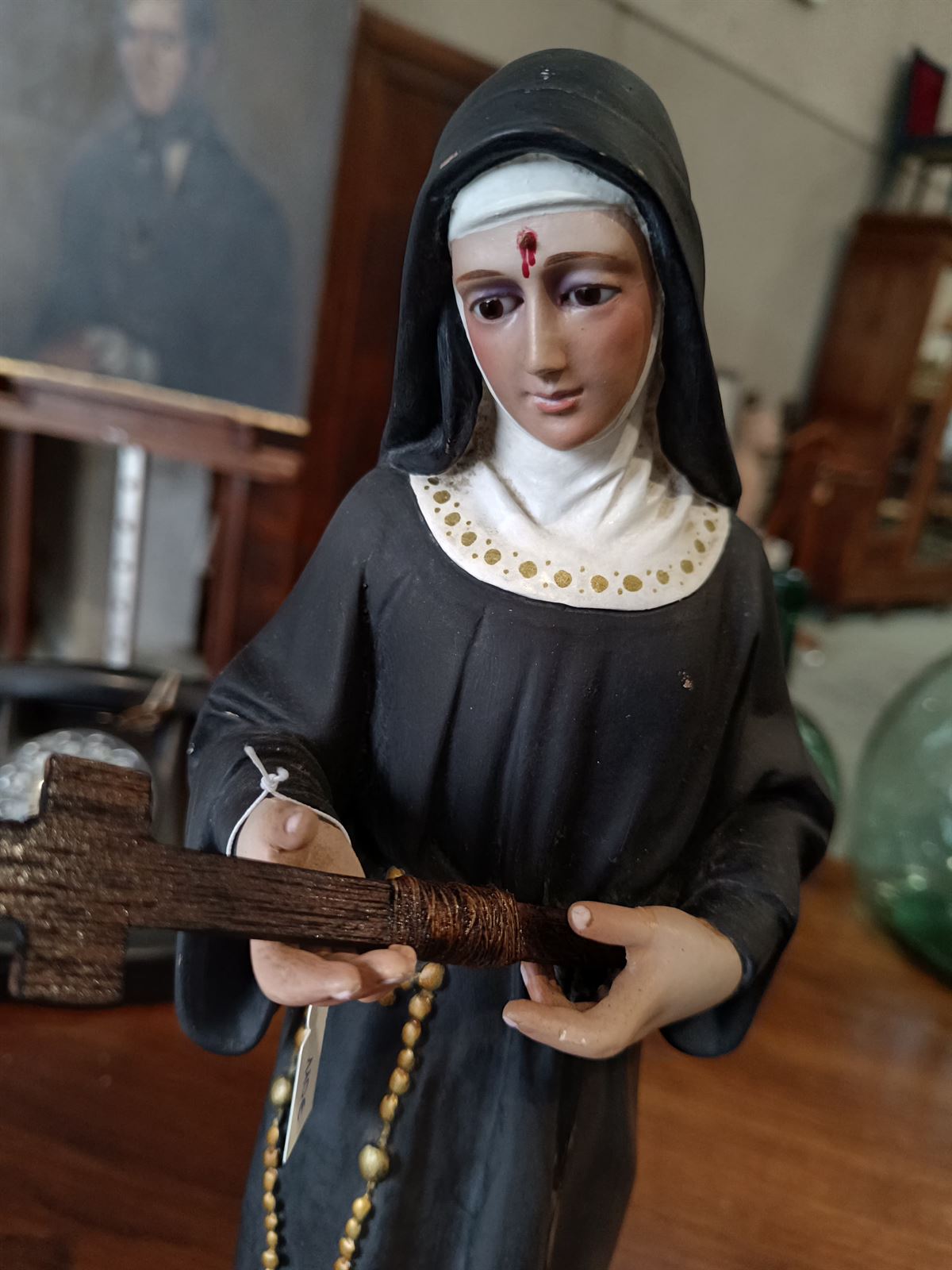 Figura antigua Santa Rita - Imagen 2