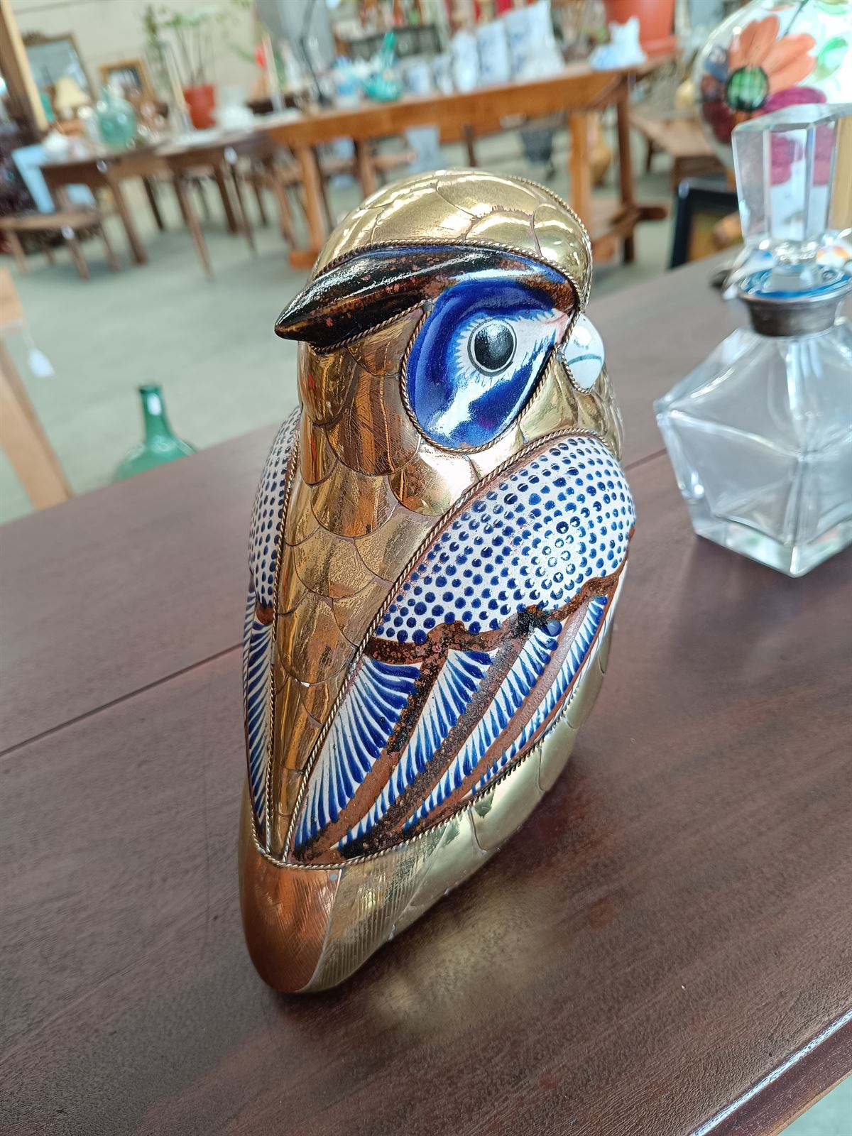 Figura Búho Tonala Pottery - Imagen 3