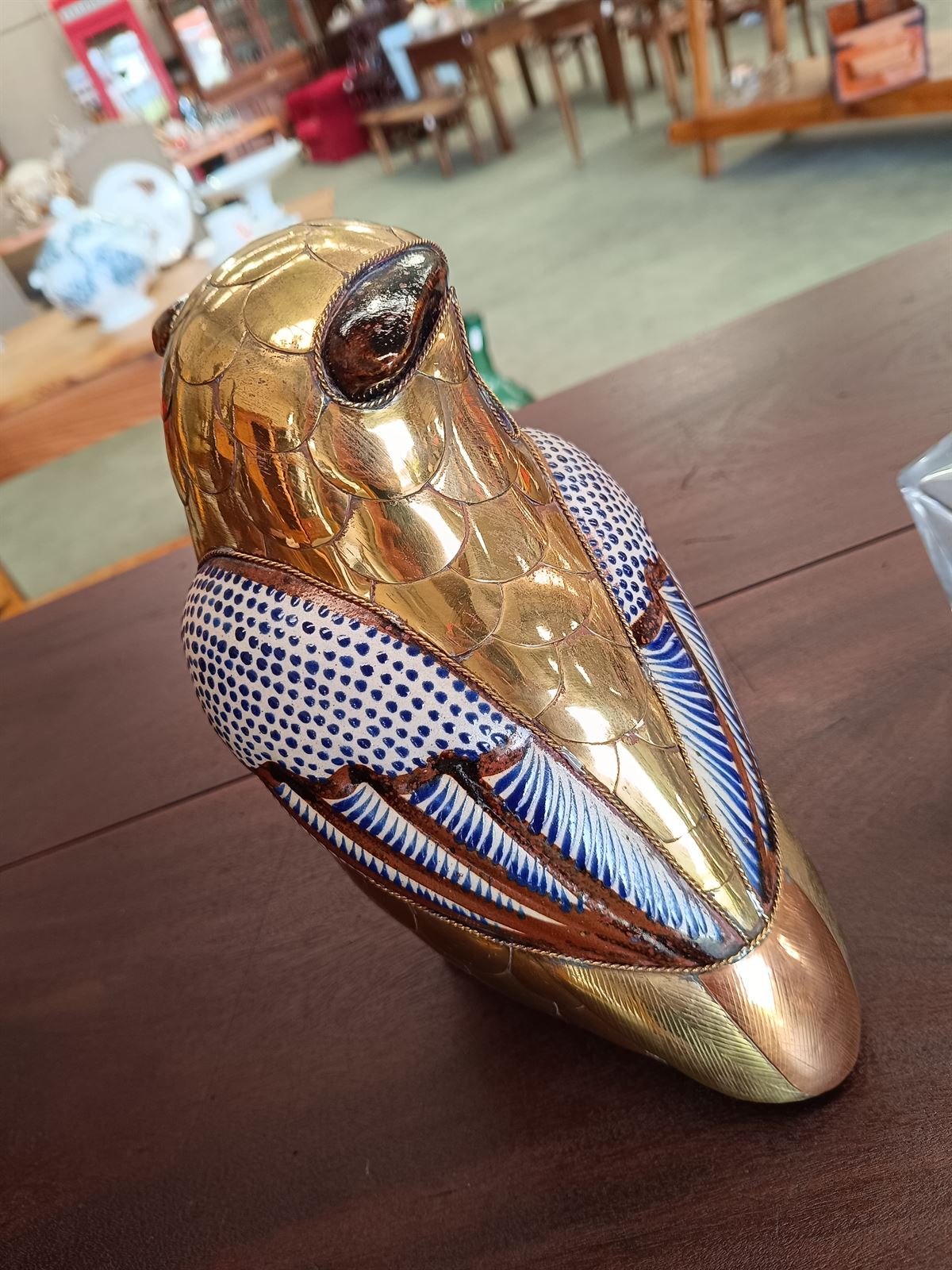 Figura Búho Tonala Pottery - Imagen 4