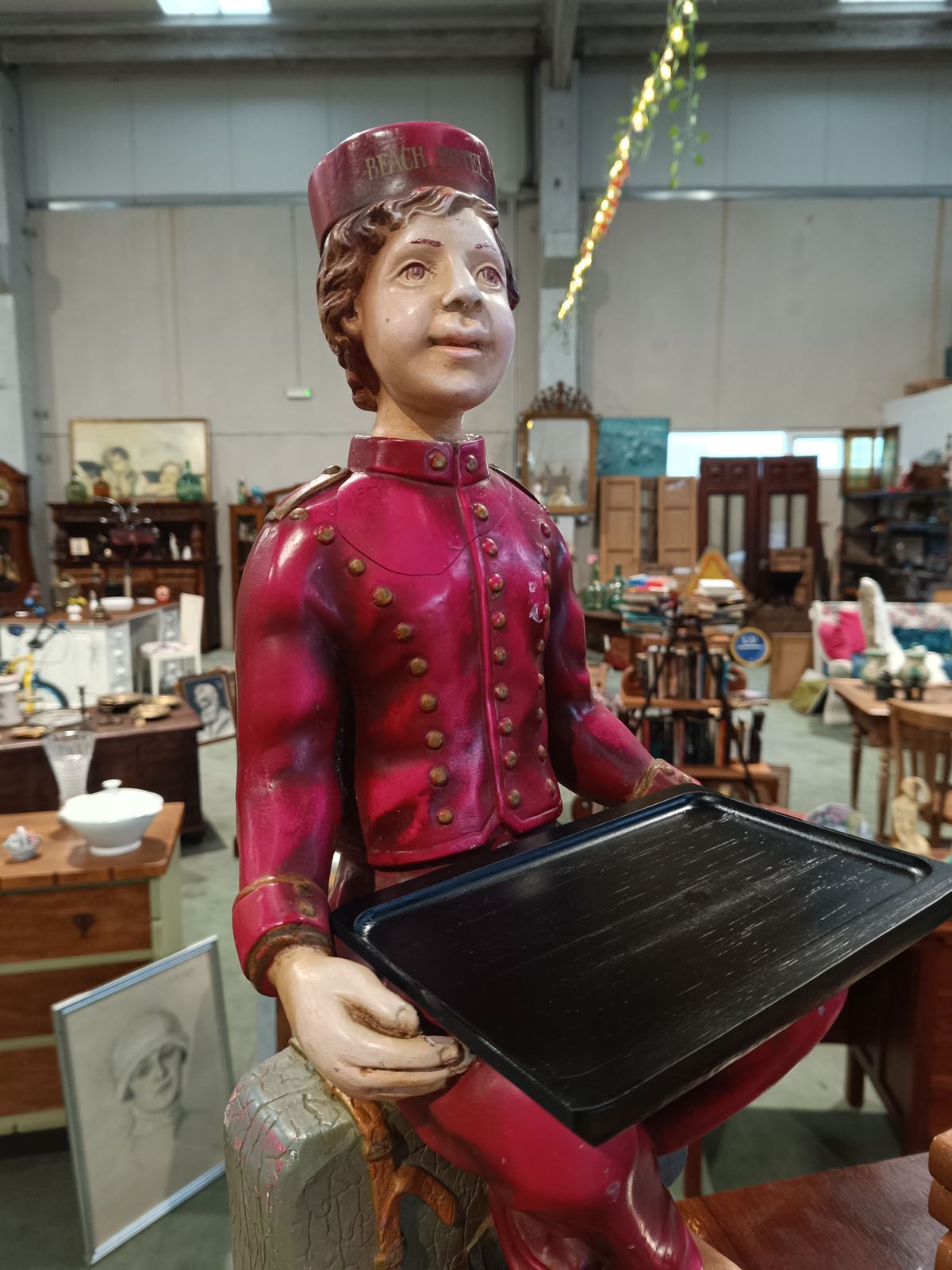 Figura escultura botones Country Corner - Imagen 2