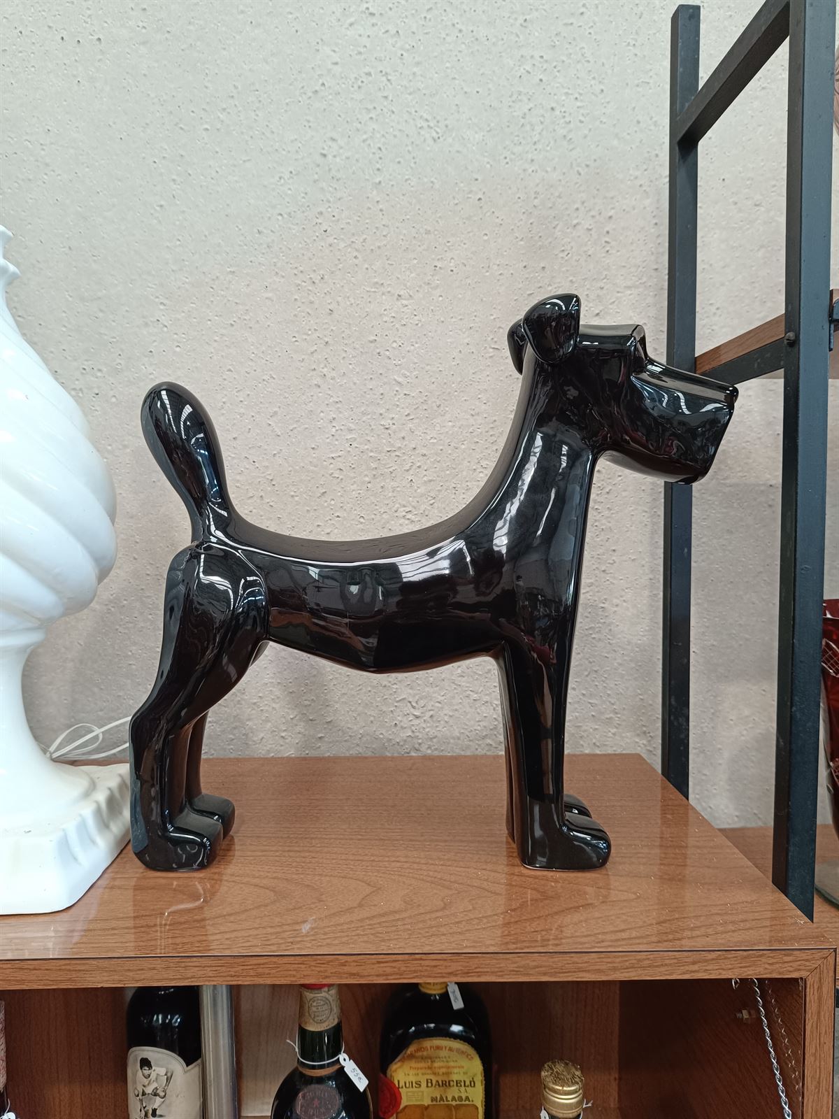 Figura escultura perro de cerámica - Imagen 1