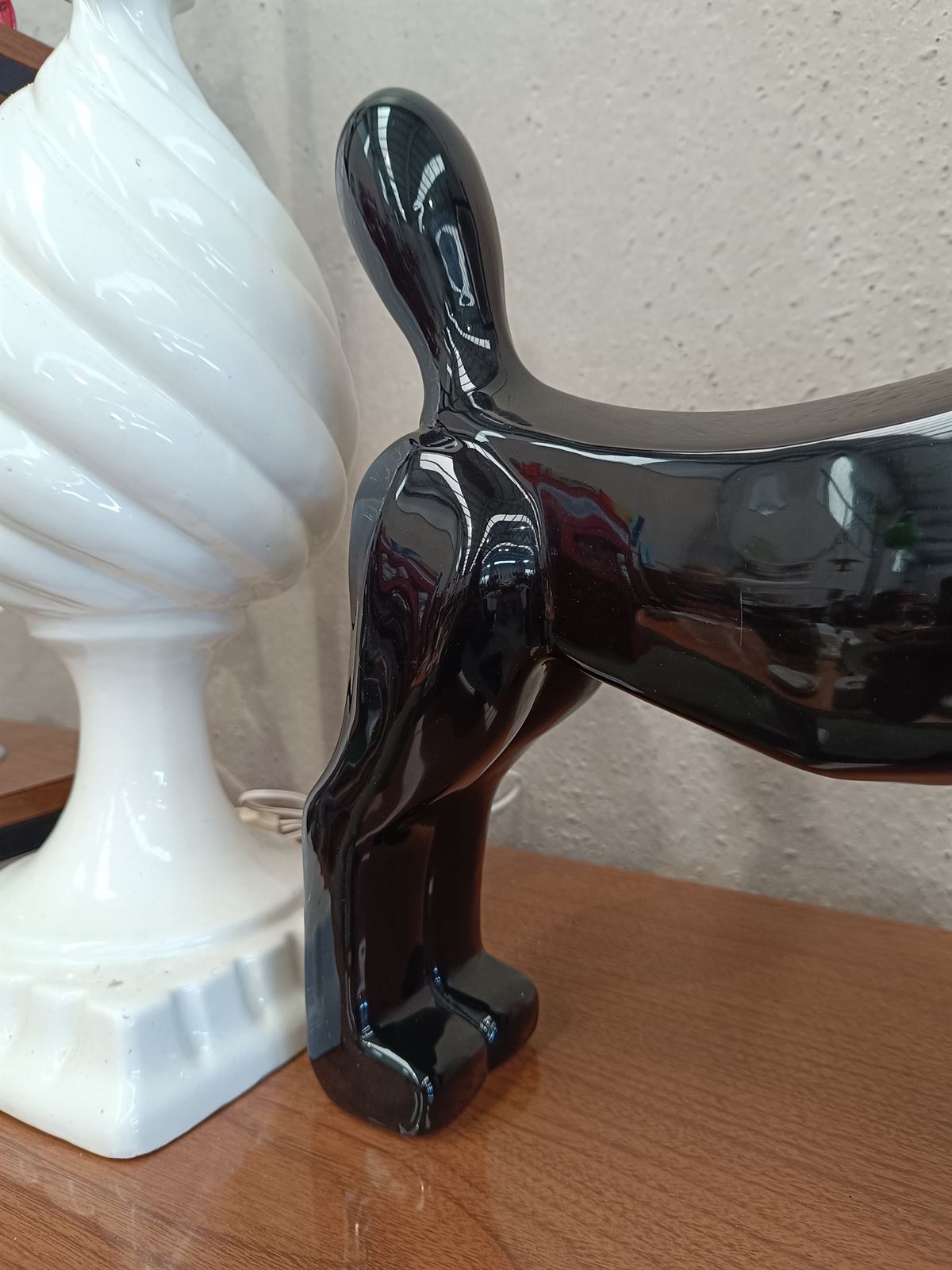 Figura escultura perro de cerámica - Imagen 3