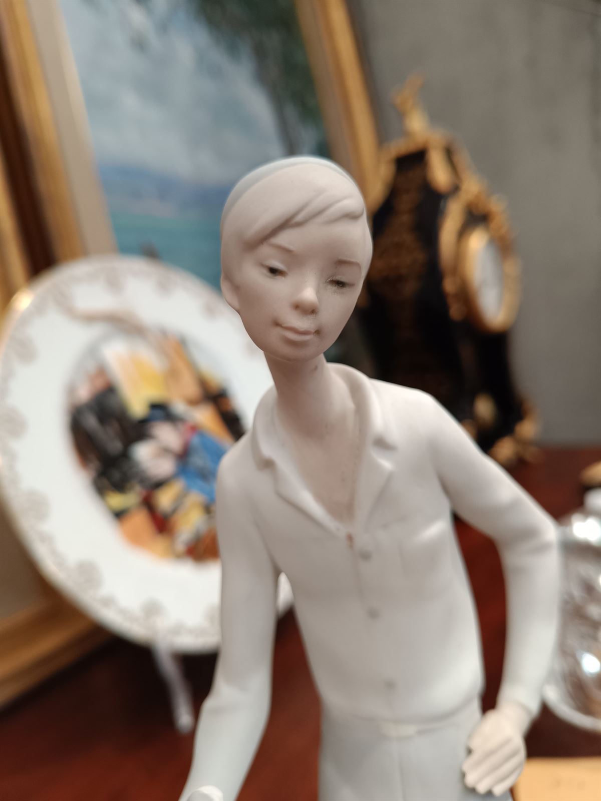 Figura Nao Joven con Perro - Imagen 7