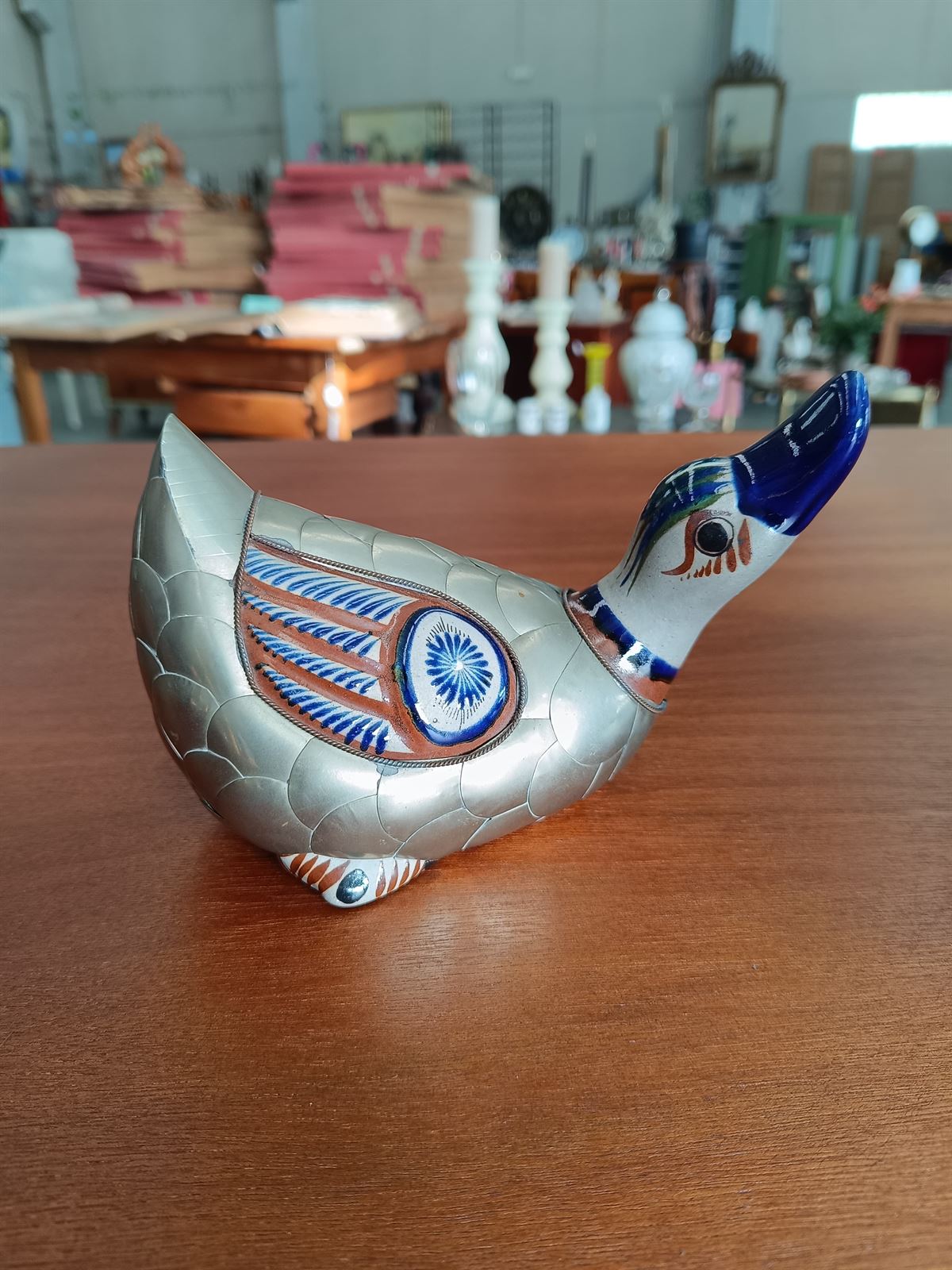 Figura pato Tonala Pottery - Imagen 1