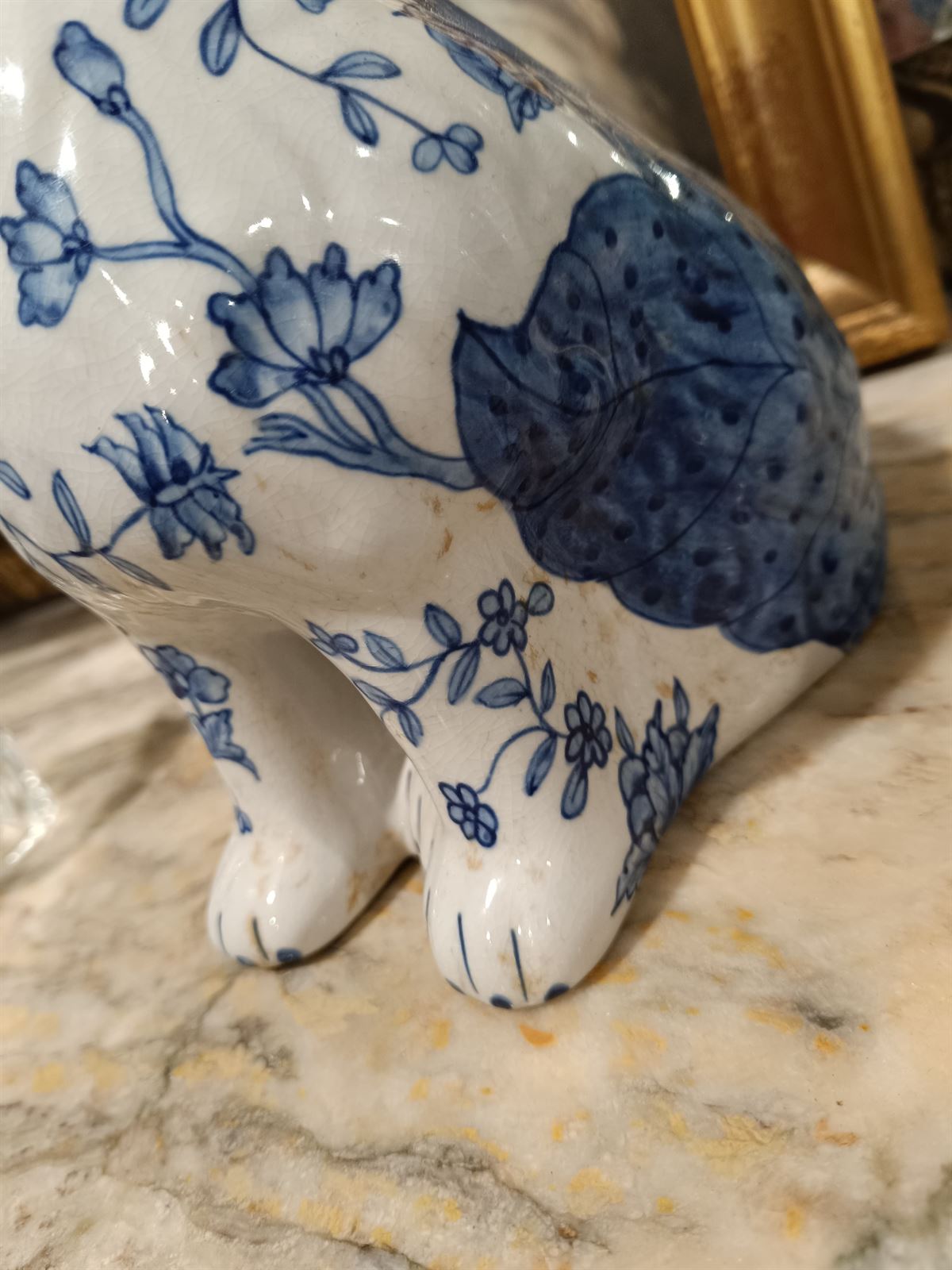 Figuras antiguas perros de cerámica - Imagen 9