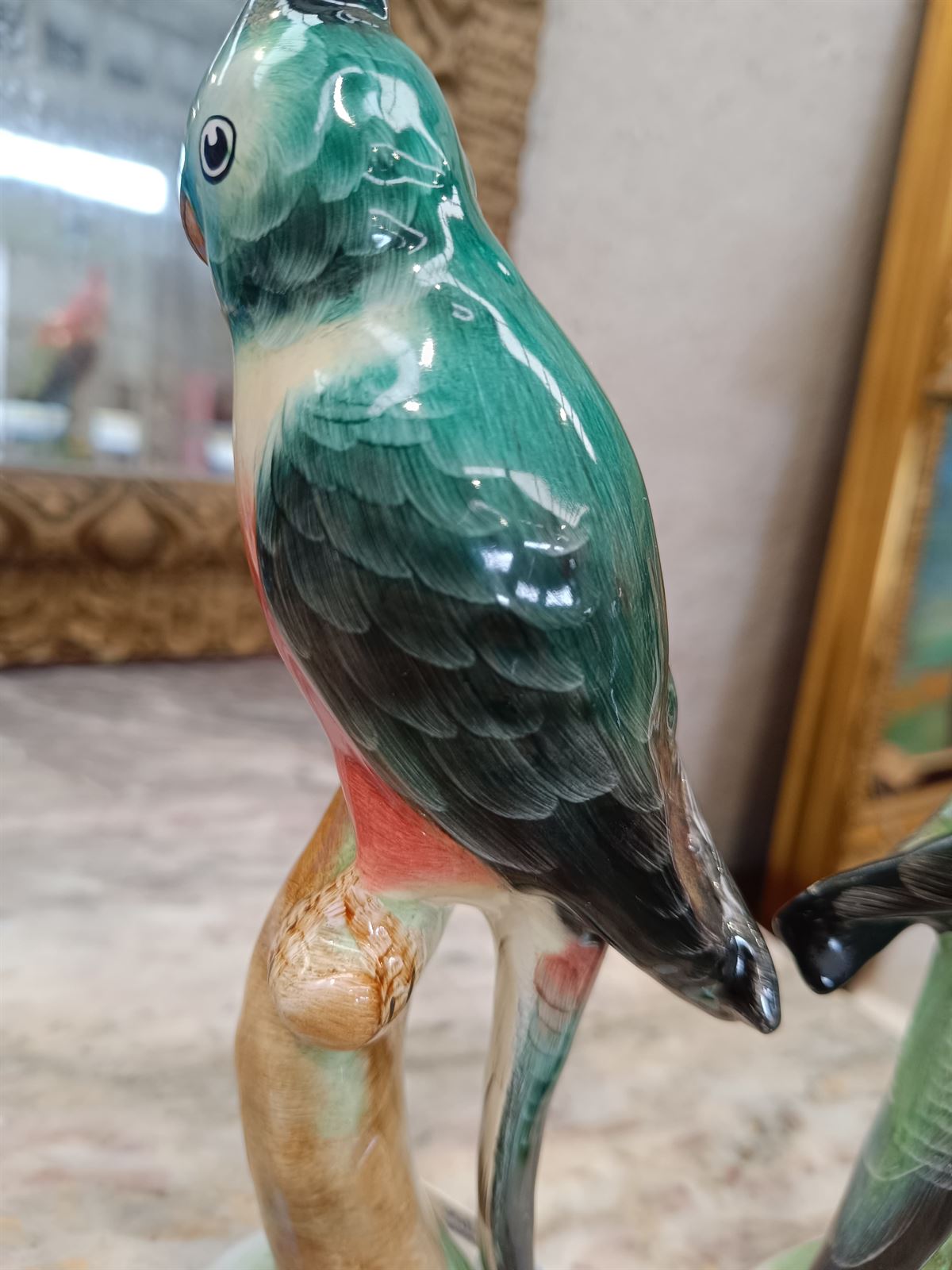 Figuras loros de cerámica - Imagen 5