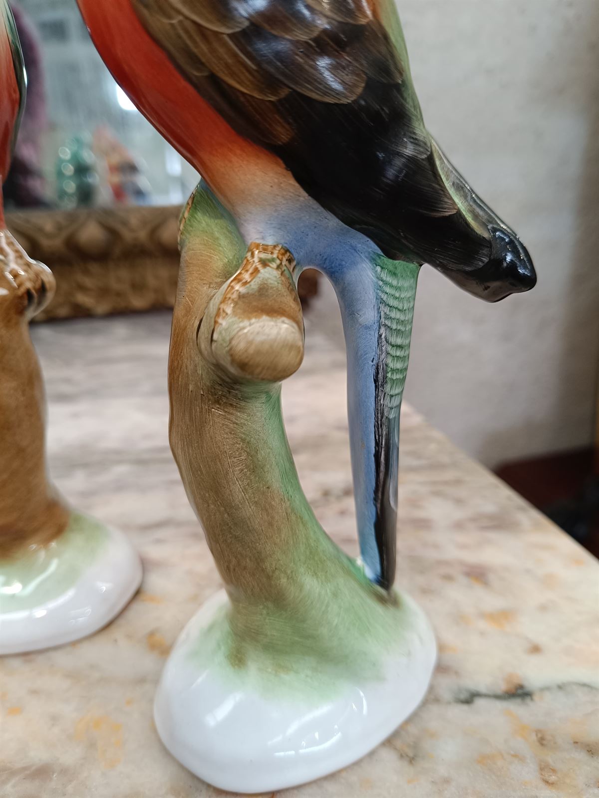 Figuras loros de cerámica - Imagen 7