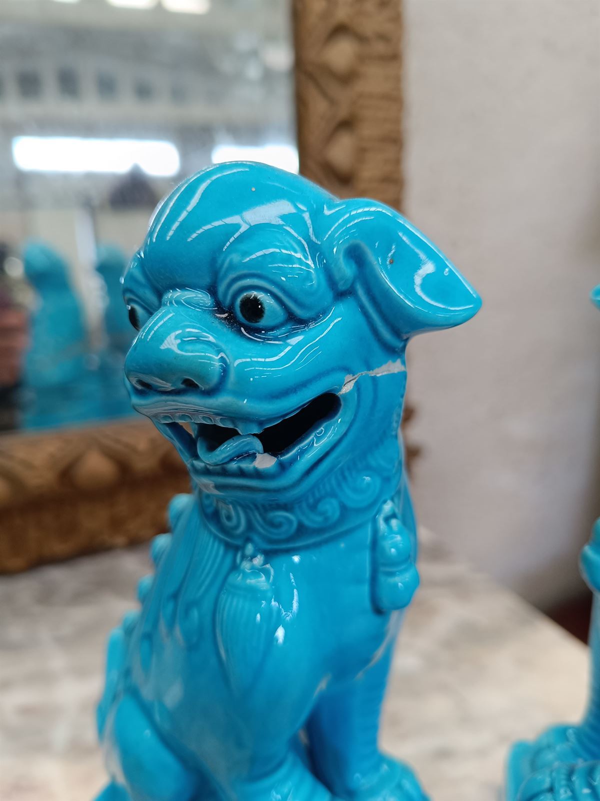 Figuras Perros Foo cerámica - Imagen 4