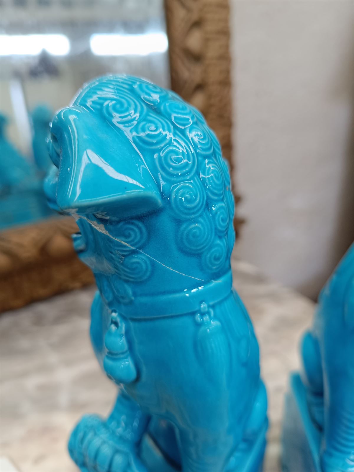Figuras Perros Foo cerámica - Imagen 5