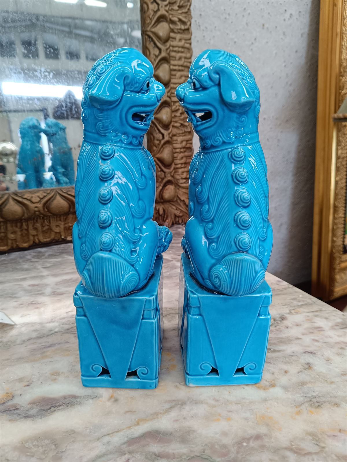 Figuras Perros Foo cerámica - Imagen 8