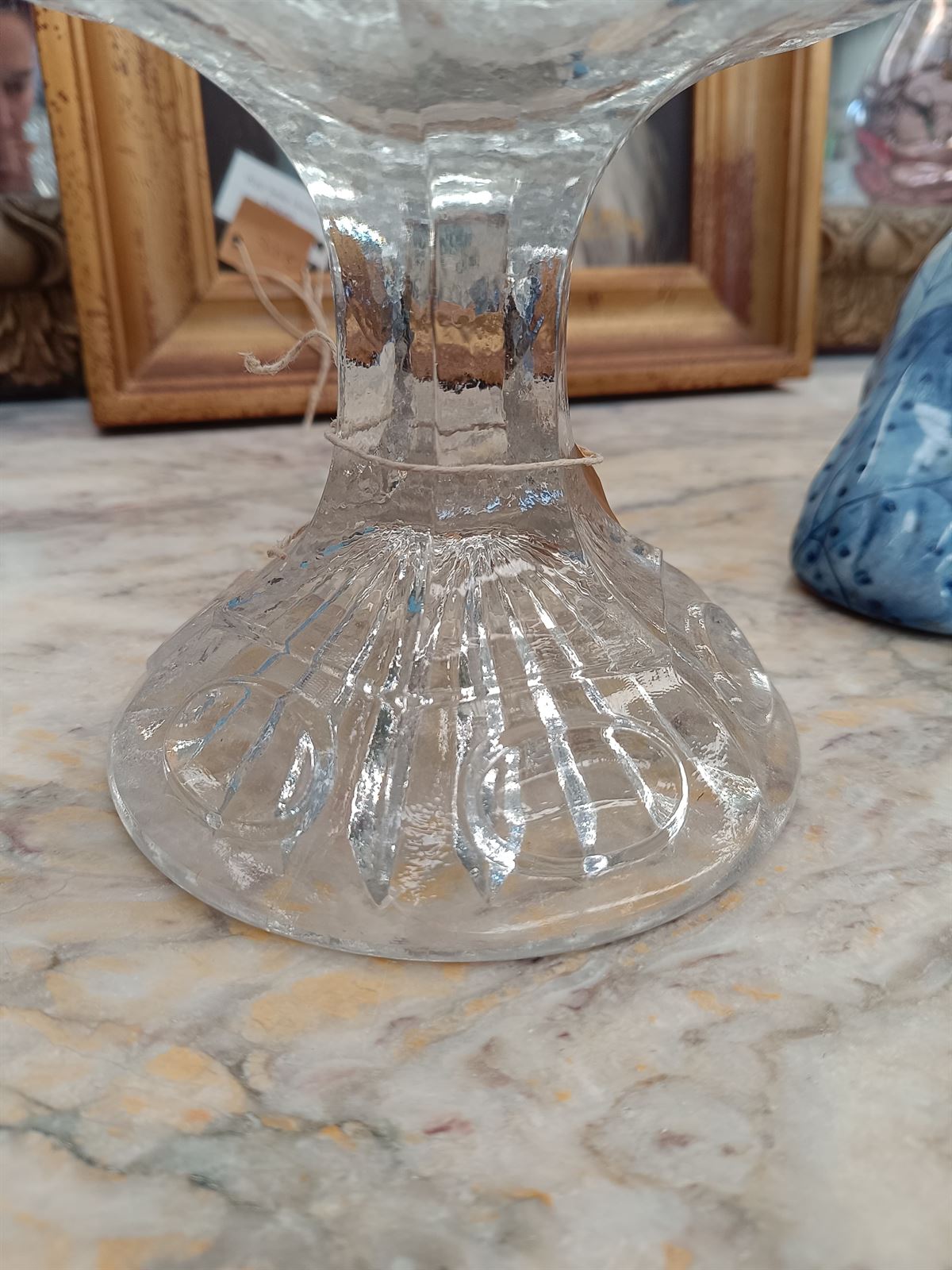 Frutero de cristal años 70 - Imagen 2