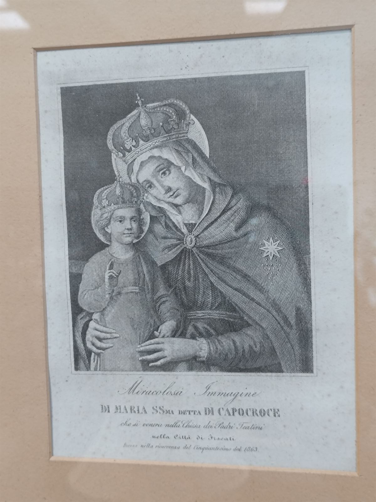 Grabado Virgen Milagrosa - Imagen 2