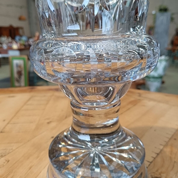 Gran bombonera de cristal y plata - Imagen 2