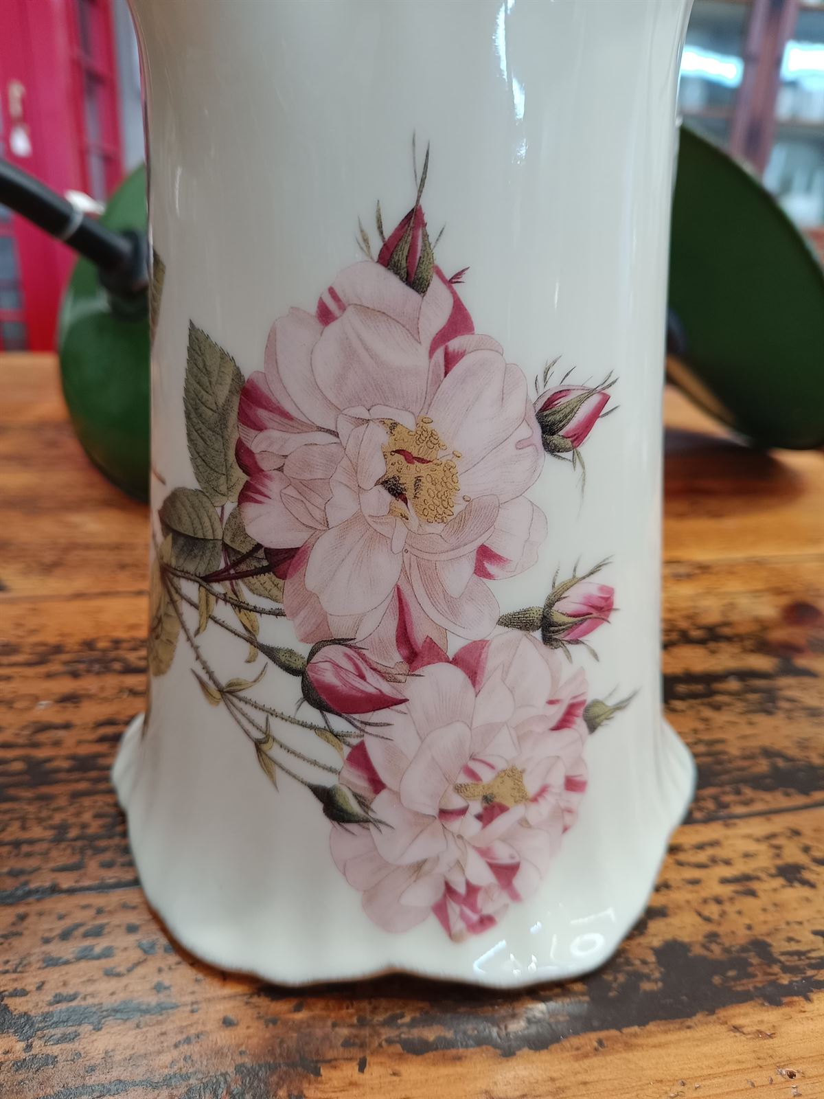 Jarra cerámica VP flores Made in Spain - Imagen 2