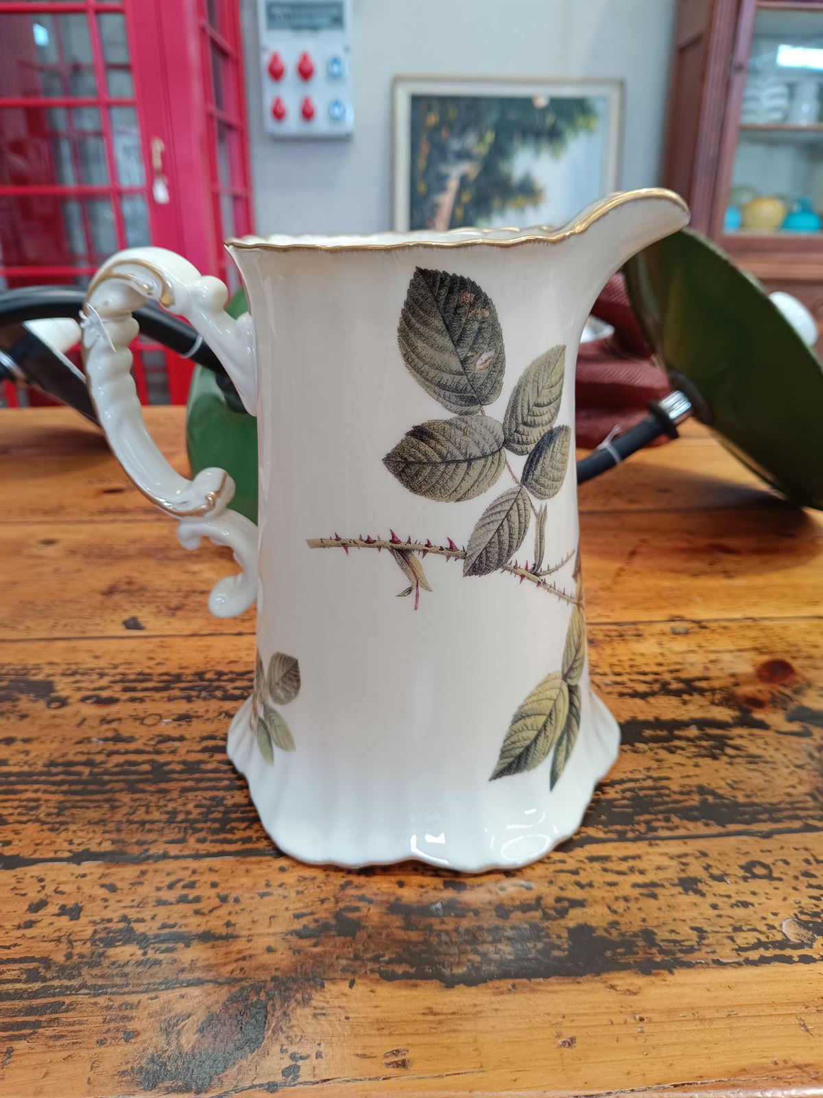 Jarra cerámica VP flores Made in Spain - Imagen 5