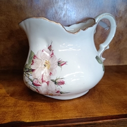 Jarra cerámica VP S.XX de flores - Imagen 1