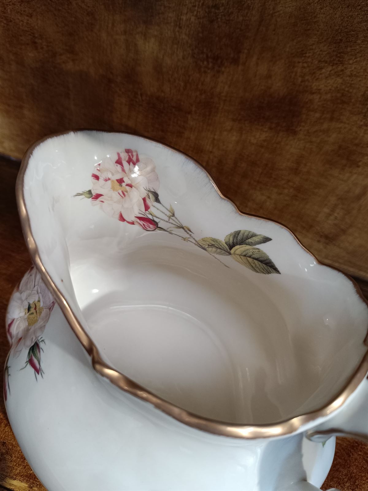 Jarra cerámica VP S.XX de flores - Imagen 5