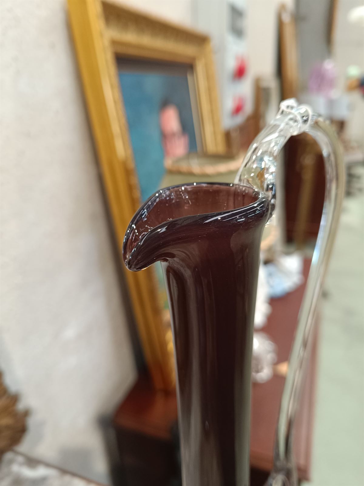 Jarra cristal vidrio de Murano - Imagen 5